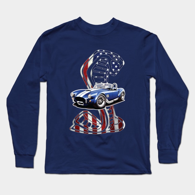 Shelby 427 Cobra Collectors Car Long Sleeve T-Shirt by VoluteVisuals